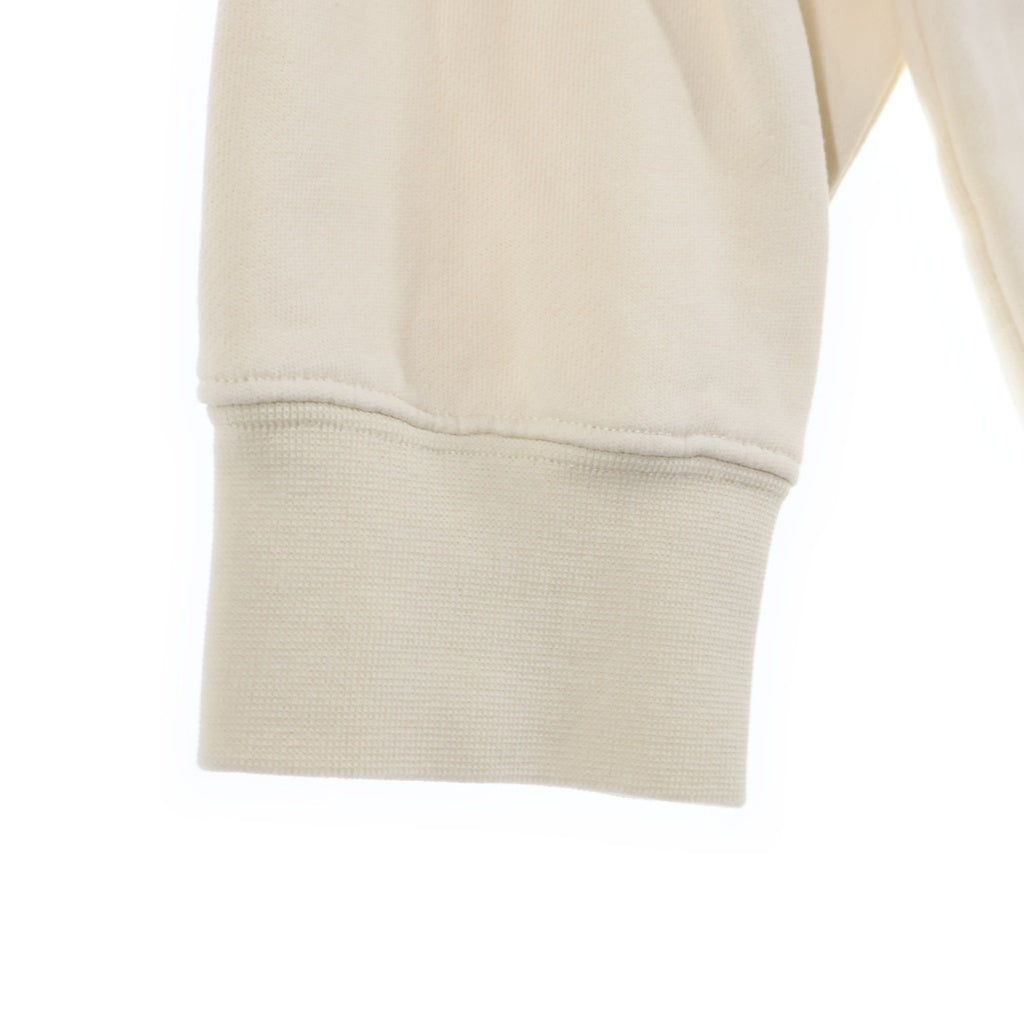FEAR OF GOD ESSENTIALS(フィアオブゴッド エッセンシャルズ) 1977 Felt Logo L/S Rugby Shirts フェルトロゴロングスリーブラグビーシャツ 長袖ポロシャツ クリーム