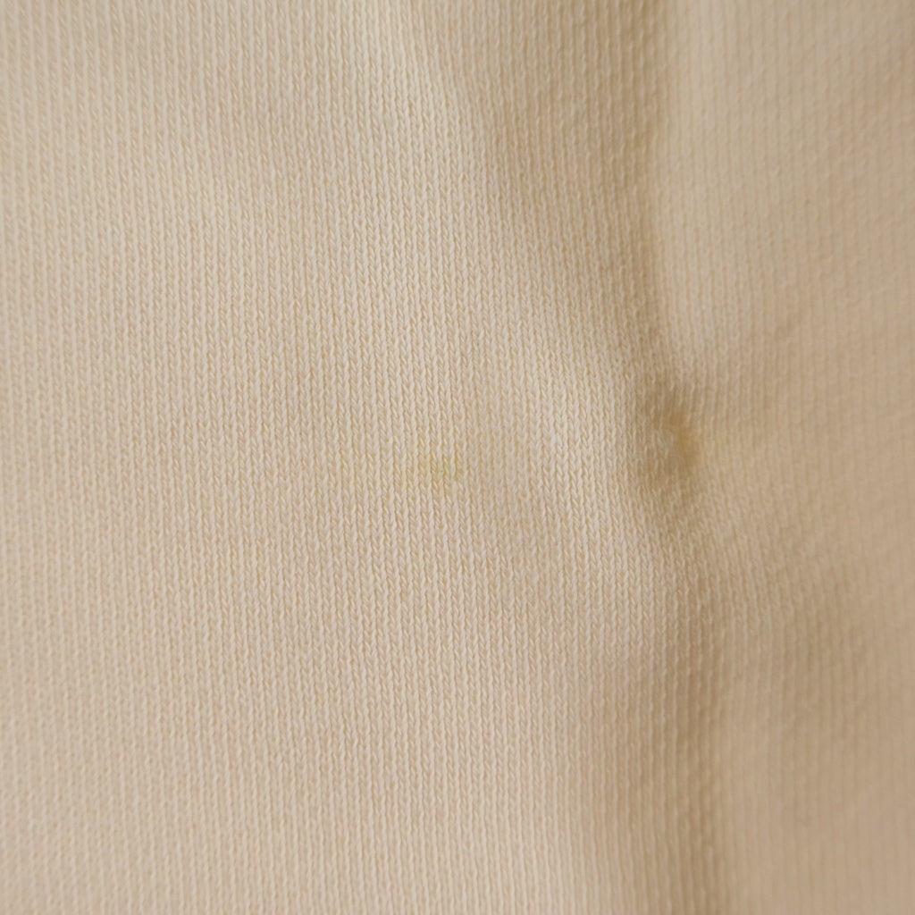 FEAR OF GOD ESSENTIALS(フィアオブゴッド エッセンシャルズ) 1977 Felt Logo L/S Rugby Shirts フェルトロゴロングスリーブラグビーシャツ 長袖ポロシャツ クリーム