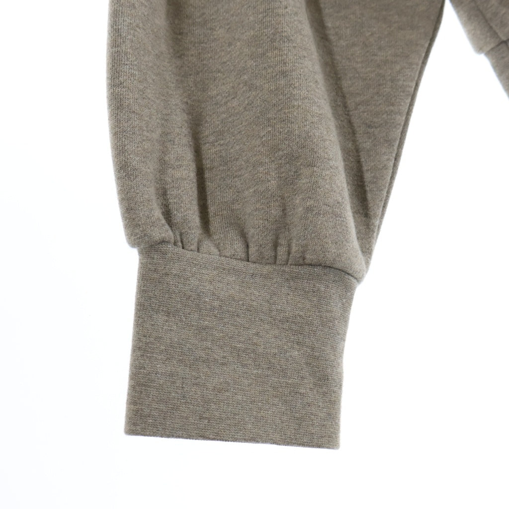 FEAR OF GOD ESSENTIALS(フィアオブゴッド エッセンシャルズ) Rubber Logo Crewneck Sweatshirts ラバーロゴクルーネックスウェットシャツ トレーナー ブラウン