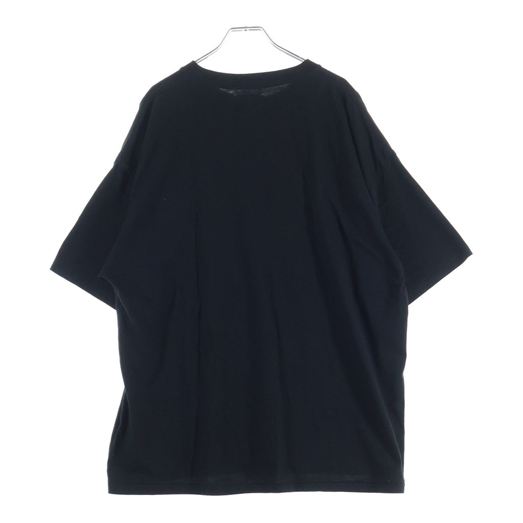 KAMIYA(カミヤ) 26SS LOVING T-shirt ラヴィングTシャツ フロントプリントクルーネック半袖Tシャツ カットソー G16TS095 ブラック