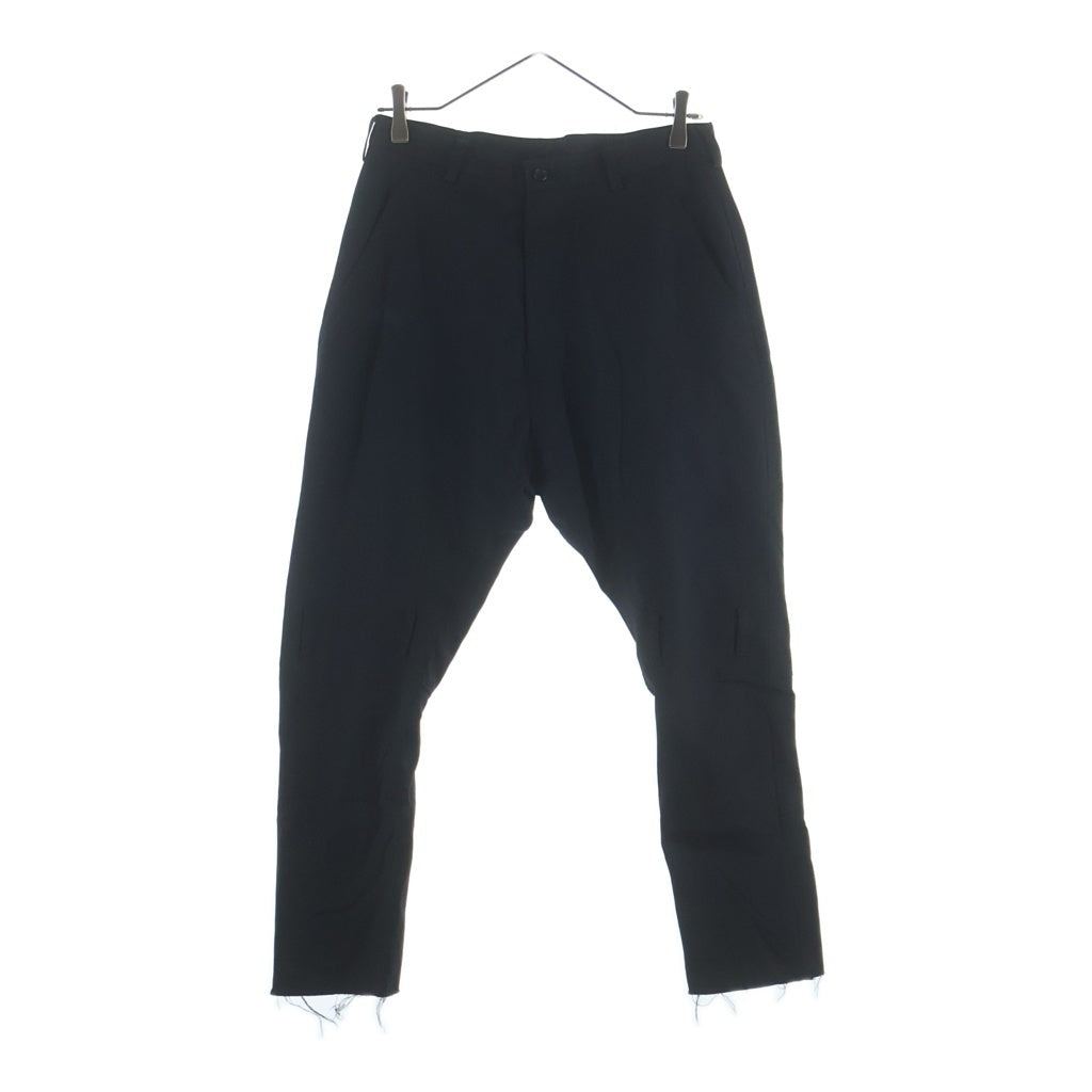 sulvam(サルバム) Classic Bandage Pants クラシック ボンテージ ベルト付き ジップデザイン パンツ ブラック SQ-P52-100
