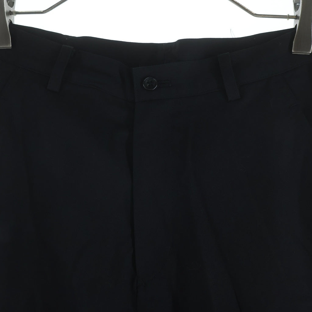 sulvam(サルバム) Classic Bandage Pants クラシック ボンテージ ベルト付き ジップデザイン パンツ ブラック SQ-P52-100