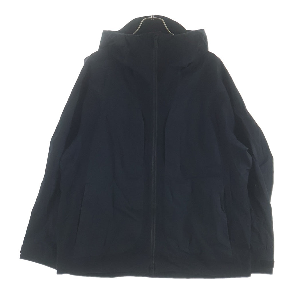 White Mountaineering(ホワイトマウンテニアリング) BLACK LAYER KNOWLEDGE GORE-TEX ゴアテックス ジップアップ マウンテンパーカー ジャケット ブラック BK2671201