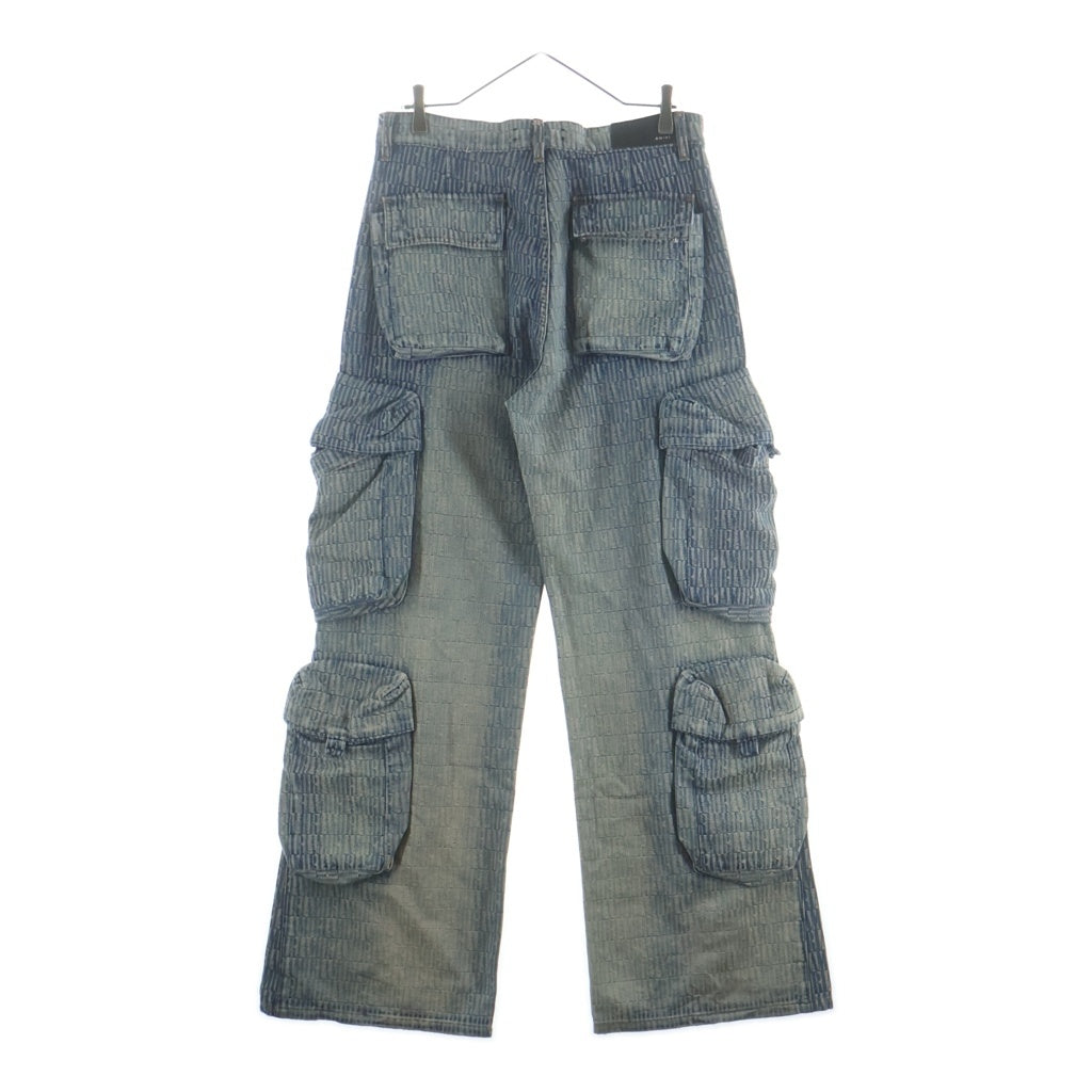 AMIRI(アミリ) Utility Denim Cargo ユーティリティ カーゴパンツ デニム インディゴ SRAW23MDF033SMRBC00