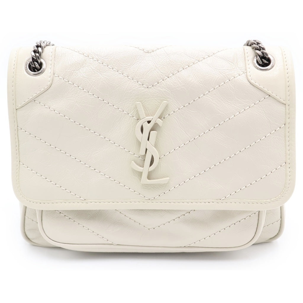 SAINT LAURENT PARIS(サンローランパリ) NIKI BABY ニキ ベイビー チェーンショルダーバッグ ベージュ 633160 0EN04 レディース