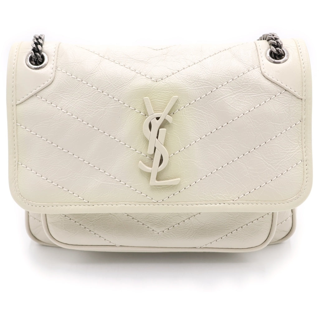 SAINT LAURENT PARIS(サンローランパリ) NIKI BABY ニキ ベイビー チェーンショルダーバッグ ベージュ 633160 0EN04 レディース