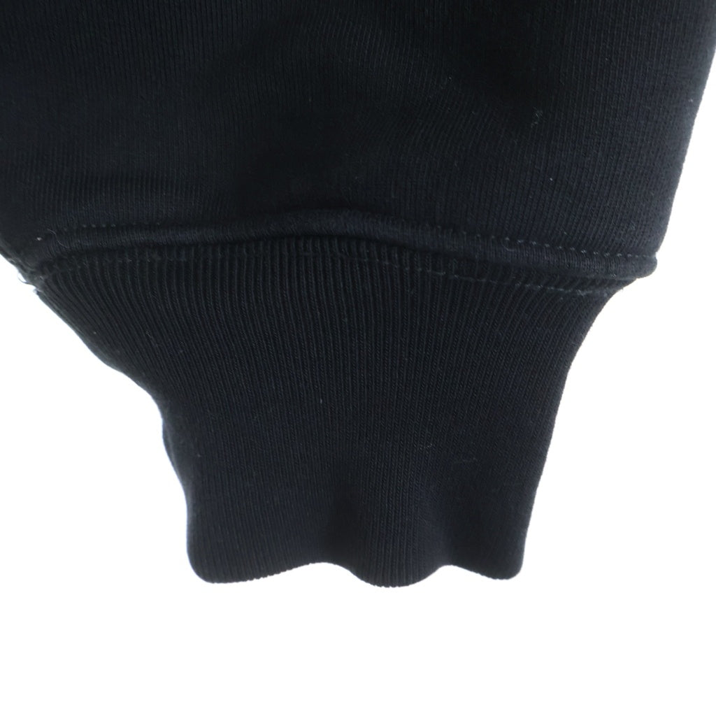 BALENCIAGA(バレンシアガ) フロントロゴプリント モックネック スウェット トレーナー ブラック 652981 TIVA2
