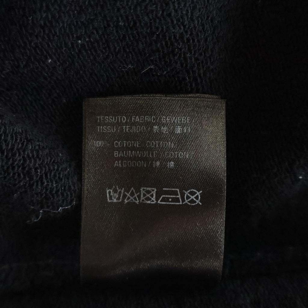 BALENCIAGA(バレンシアガ) フロントロゴプリント モックネック スウェット トレーナー ブラック 652981 TIVA2