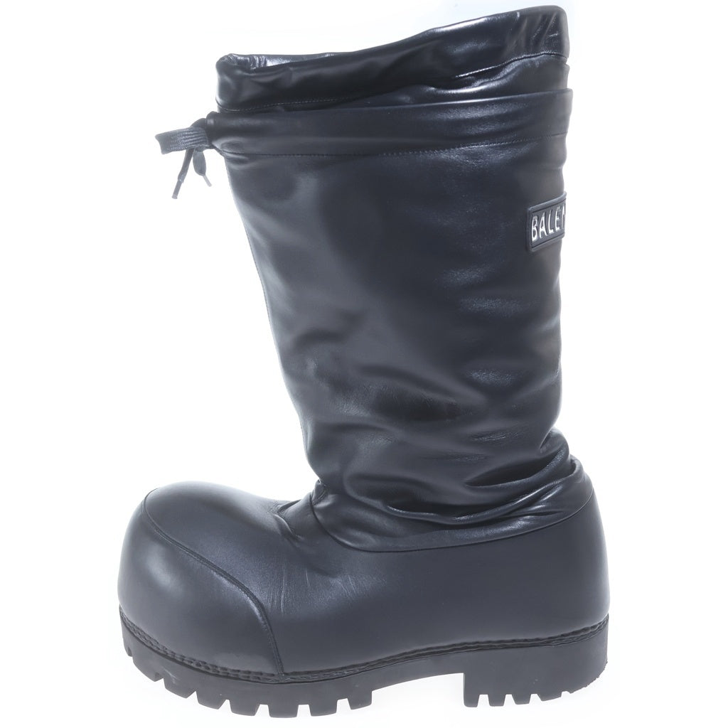 BALENCIAGA(バレンシアガ) Skiwear Akaska High Boots スキーウェア アラスカハイブーツ パデットロングレザーブーツ ブラック -
