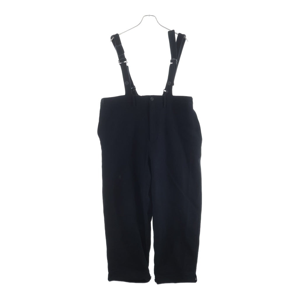 Yohji Yamamoto POUR HOMME(ヨウジヤマモト プールオム) 21AW Suspender Pants ウールフラノ サスペンダーパンツ HX-P62-122 HX-P62-122