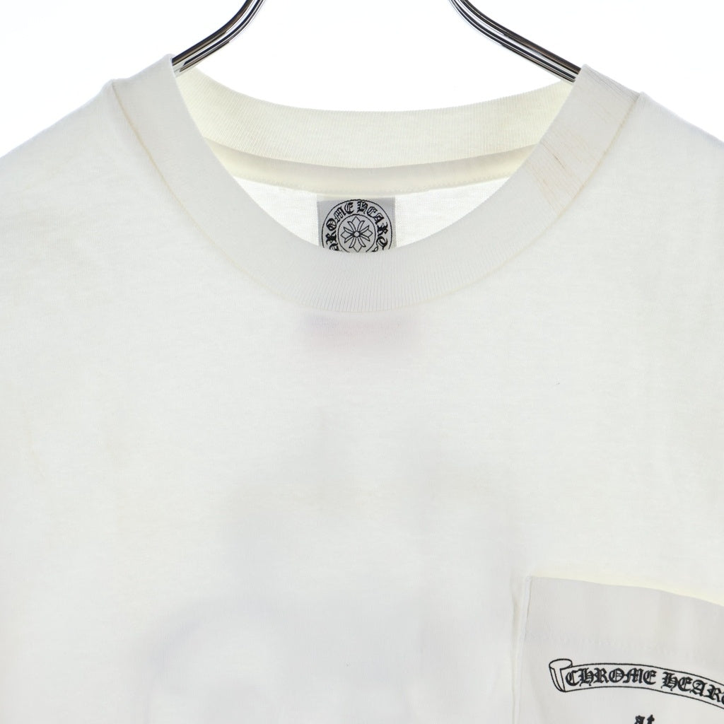 CHROME HEARTS(クロムハーツ) OLD MAXFIELD VINE DAGGER S/S TEE オールド マックスフィールド ヴァインダガー半袖Tシャツ ホワイト -