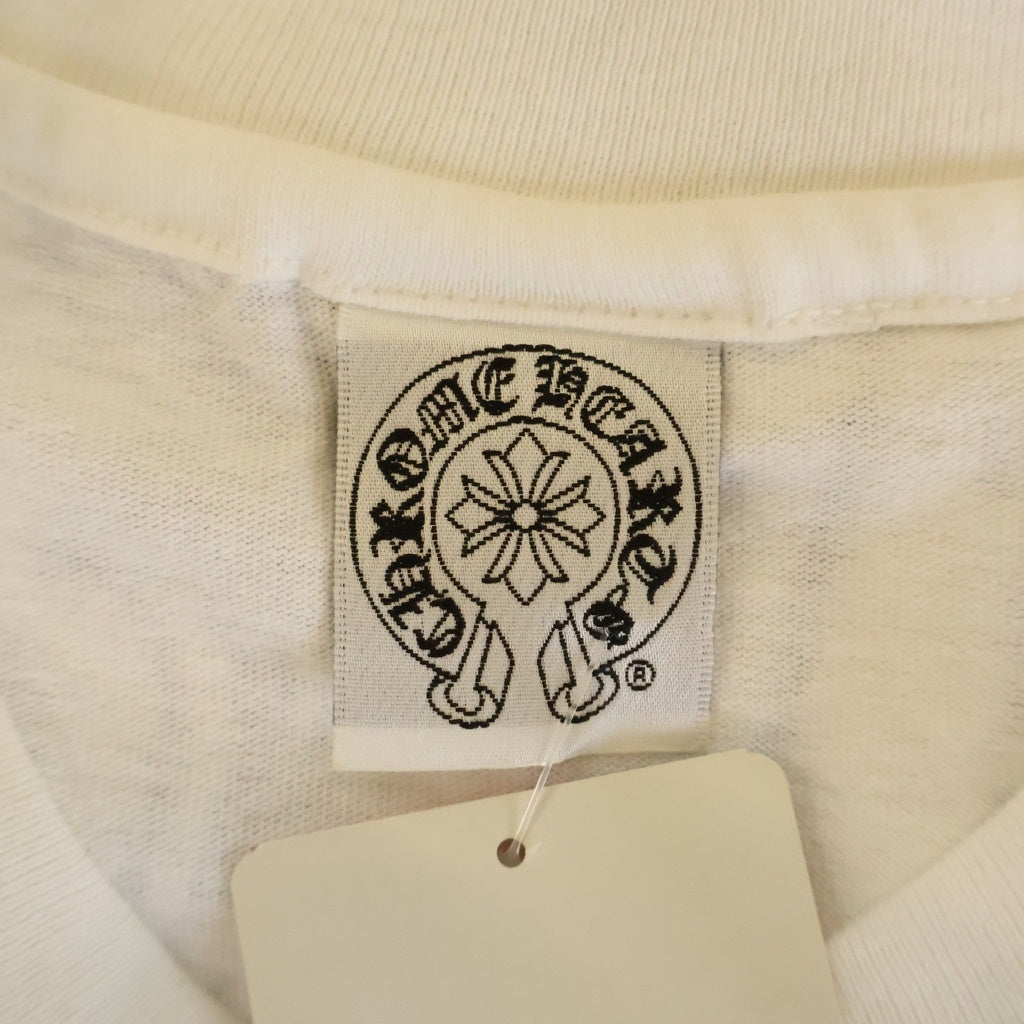 CHROME HEARTS(クロムハーツ) OLD MAXFIELD VINE DAGGER S/S TEE オールド マックスフィールド ヴァインダガー半袖Tシャツ ホワイト -