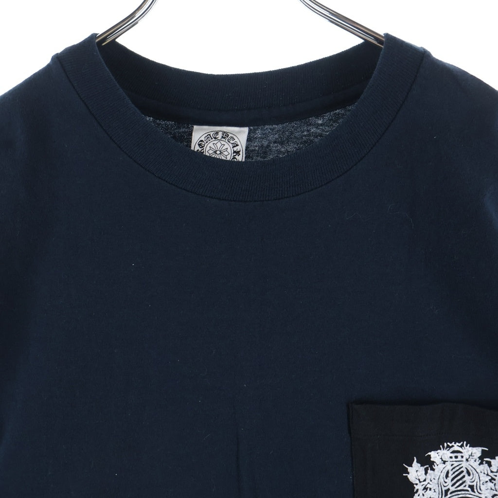 CHROME HEARTS(クロムハーツ) OLD VINE DAGGER ARM FLORAL L/S TEE オールド ヴァインダガー袖フローラル長袖Tシャツ ブラック -