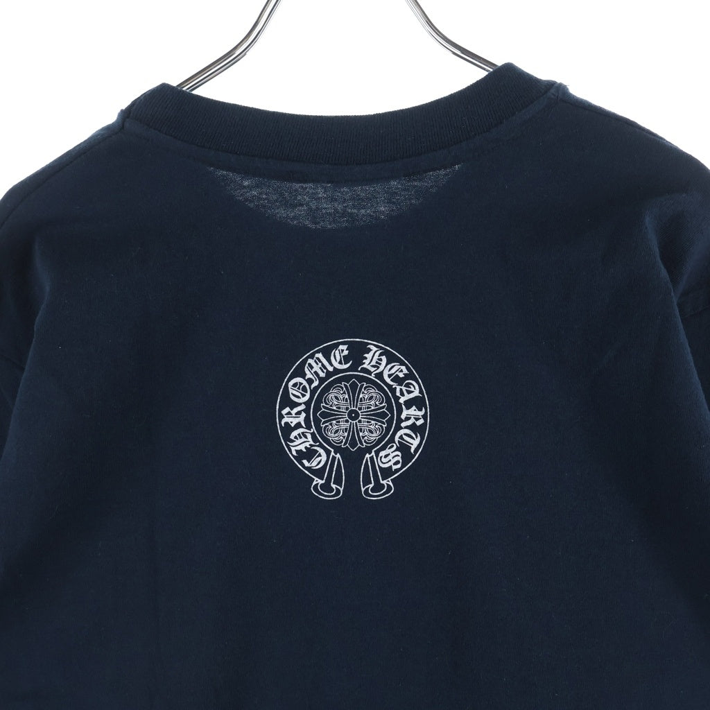 CHROME HEARTS(クロムハーツ) OLD VINE DAGGER ARM FLORAL L/S TEE オールド ヴァインダガー袖フローラル長袖Tシャツ ブラック -