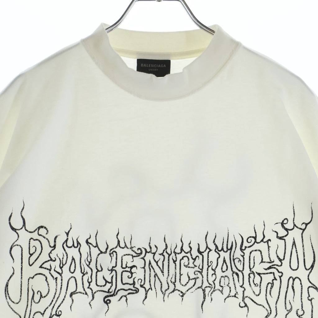 BALENCIAGA(バレンシアガ) DARKWAVE TEE ダークウェーブ 半袖カットソー Tシャツ 739028 TPVN5 ホワイト