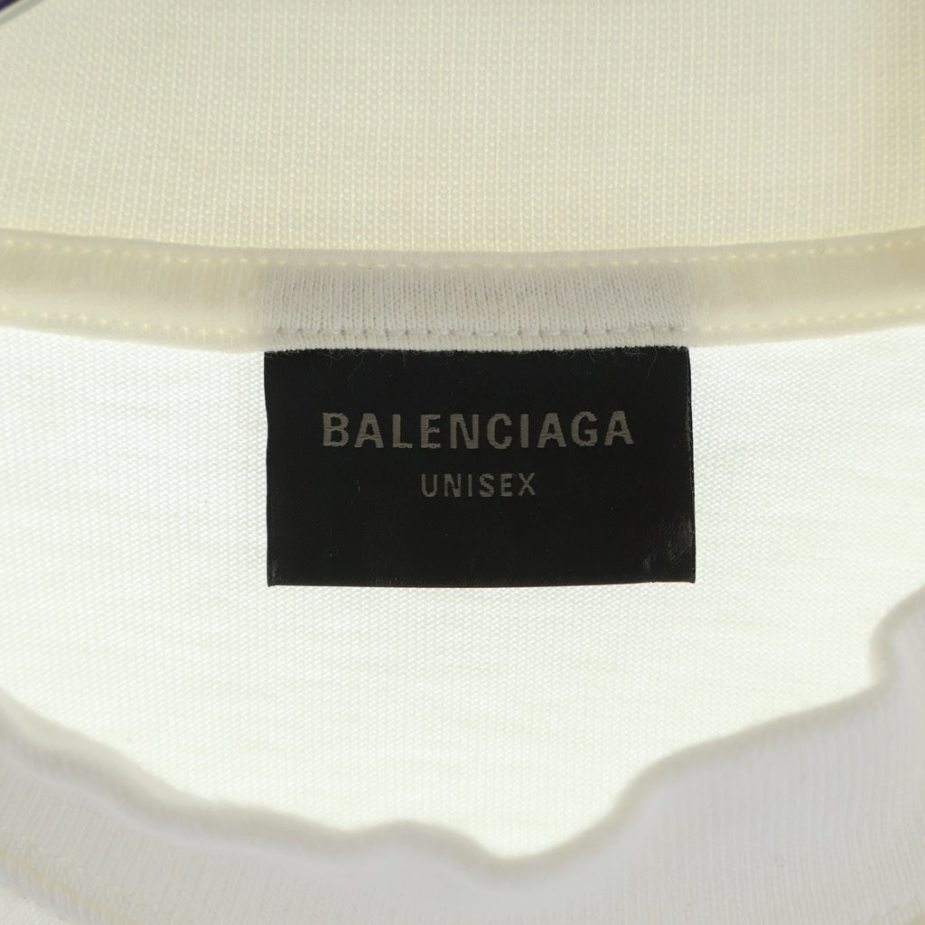 BALENCIAGA(バレンシアガ) DARKWAVE TEE ダークウェーブ 半袖カットソー Tシャツ 739028 TPVN5 ホワイト