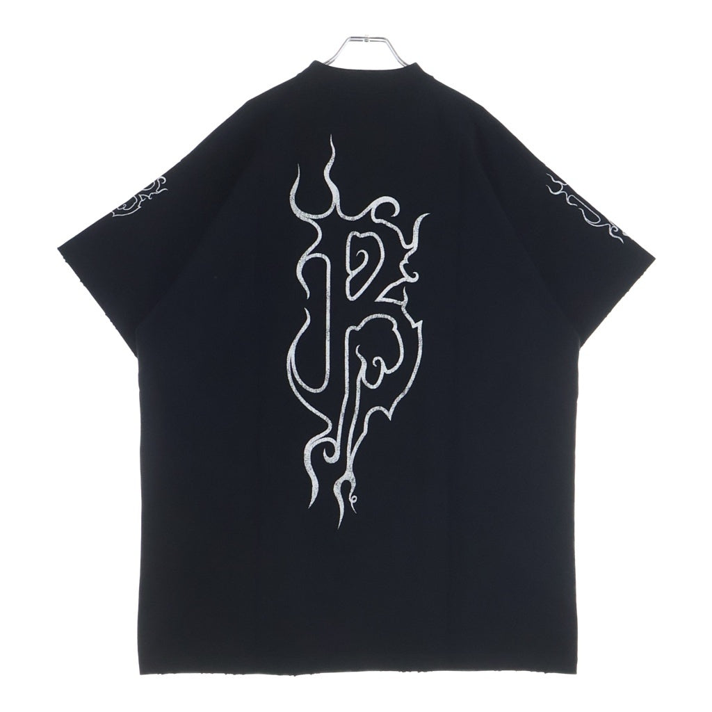 BALENCIAGA(バレンシアガ) DARKWAVE TEE ダークウェーブ 半袖カットソー Tシャツ 739028 TPVN5 ブラック