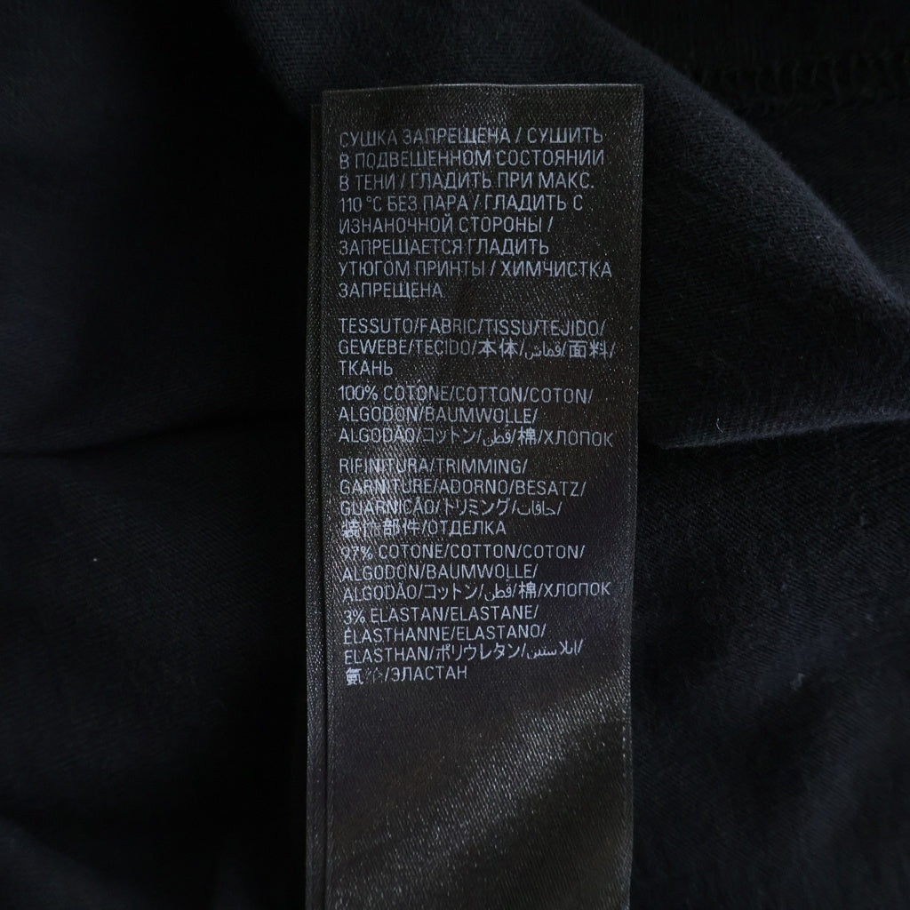 BALENCIAGA(バレンシアガ) DARKWAVE TEE ダークウェーブ 半袖カットソー Tシャツ 739028 TPVN5 ブラック
