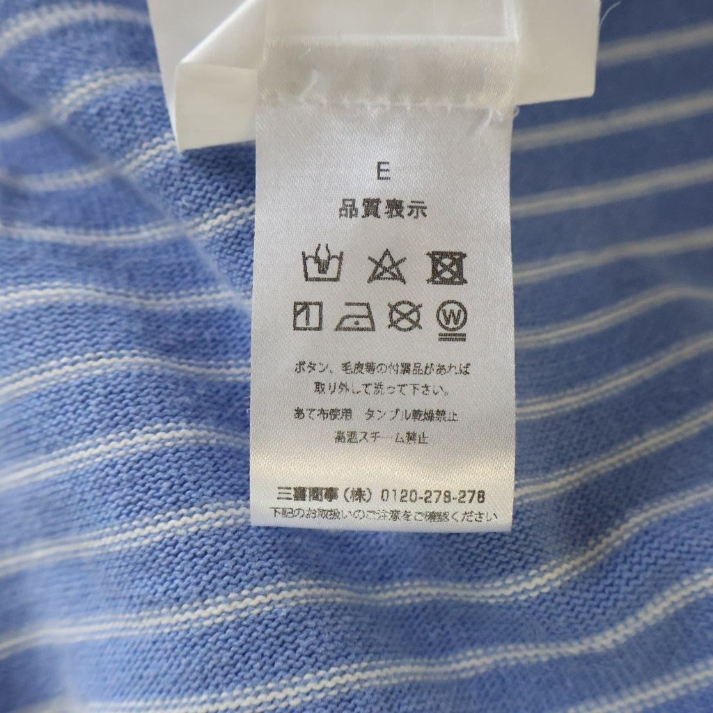 ALEXANDER WANG(アレキサンダーワン) フロントポケット ストラップ 長袖シャツ ジャケット ブルー/ホワイト 6CC3231010