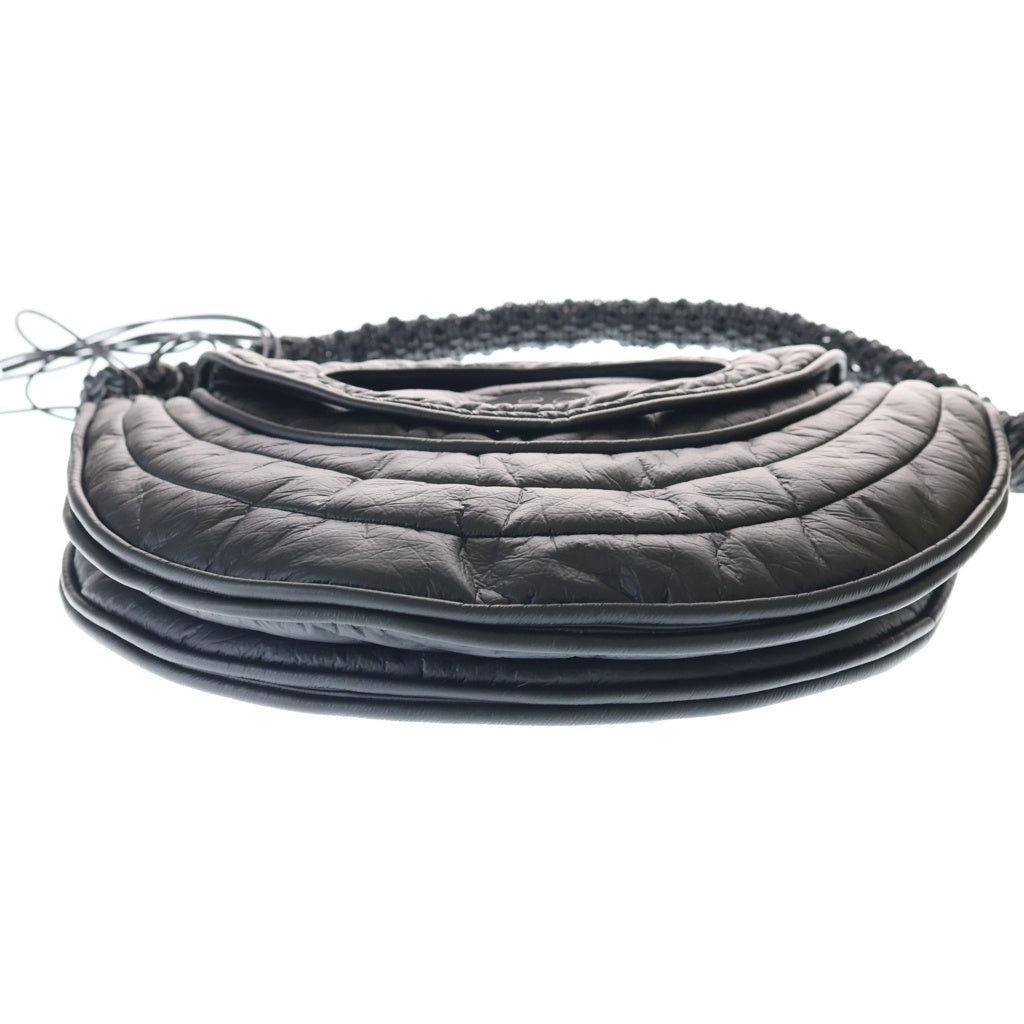 NUTEMPEROR(ナットエンペラー) PU LEATHER SOFA BAG レザー ソファ ショルダーバッグ ブラック