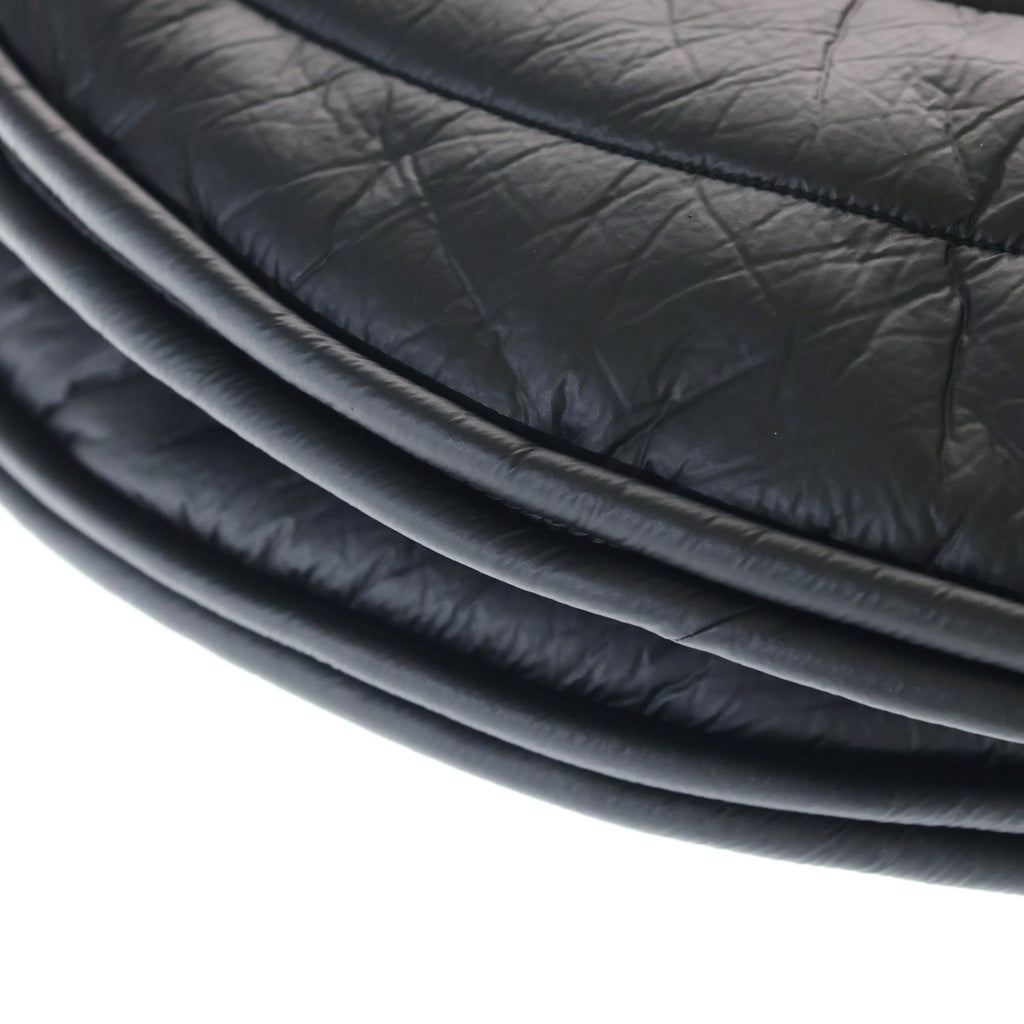 NUTEMPEROR(ナットエンペラー) PU LEATHER SOFA BAG レザー ソファ ショルダーバッグ ブラック