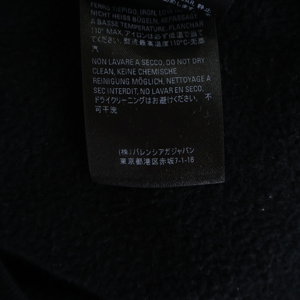 BALENCIAGA(バレンシアガ) 20AW スポンサーロゴプルオーバーフーディーパーカー 570811 TJVE1 ブラック