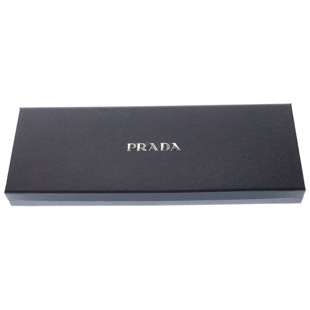 PRADA(プラダ) トライアングルロゴプレート ネクタイ ネイビー UCR77 SWM0