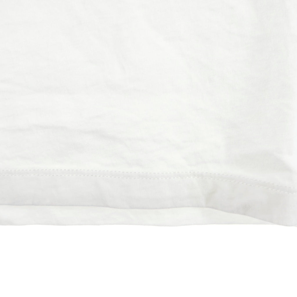 BALMAIN(バルマン) 19AW Gradient 2 Tone Logo S/S Tee グラデーション2トーンロゴショートスリーブTシャツ ロゴプリントクルーネック半袖Tシャツ SH01601I232 ブラック/ホワイト