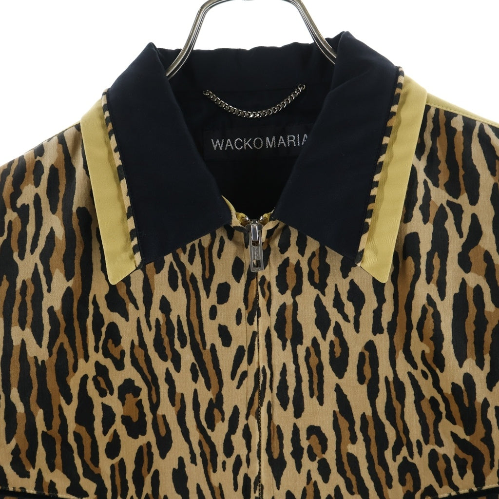 WACKO MARIA(ワコマリア) 26SS SOLBIATI LEOPARD JACKET ソルビアティ レオパード ジャケット 26SS-WMO-BL10 イエロー