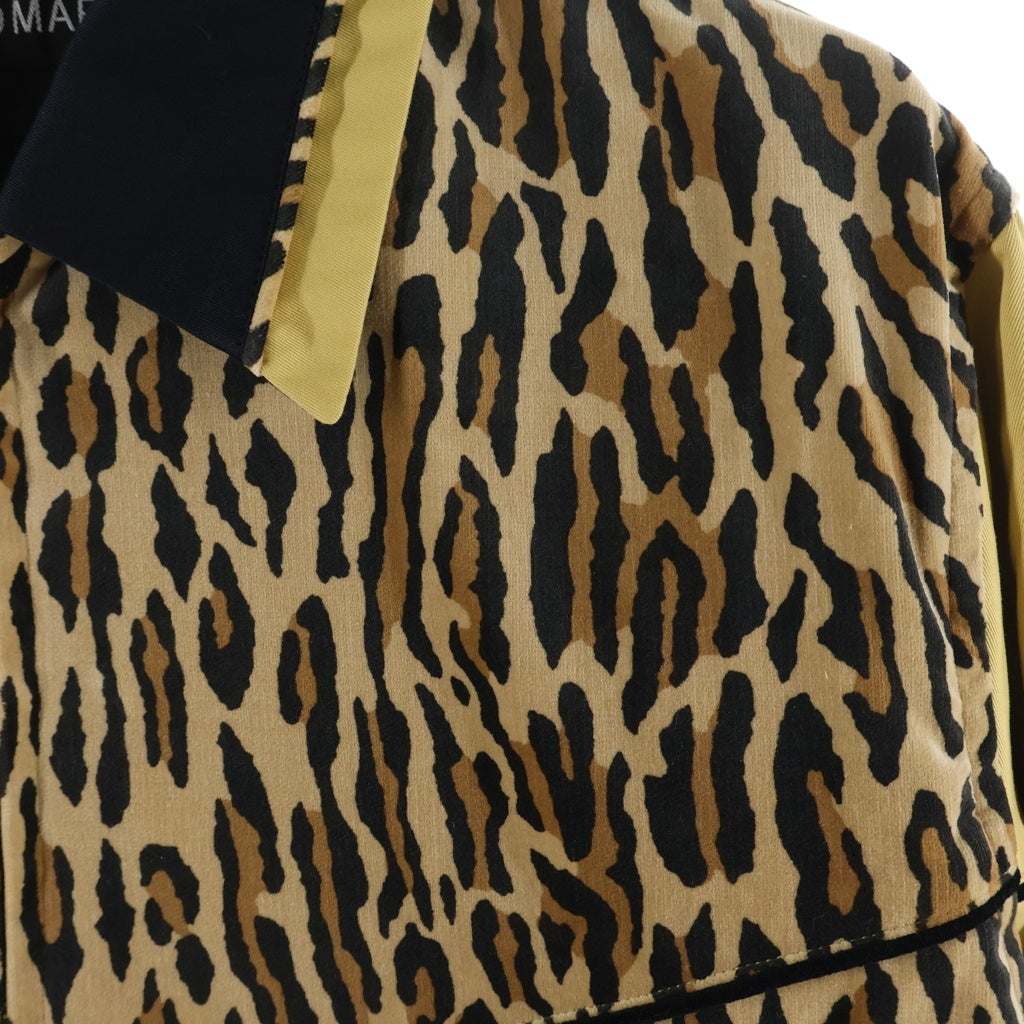 WACKO MARIA(ワコマリア) 26SS SOLBIATI LEOPARD JACKET ソルビアティ レオパード ジャケット 26SS-WMO-BL10 イエロー