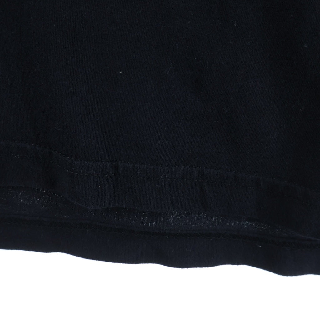 CHROME HEARTS(クロムハーツ) CH S/S NECK LOGO ネックロゴプリント 半袖Tシャツ ブラック