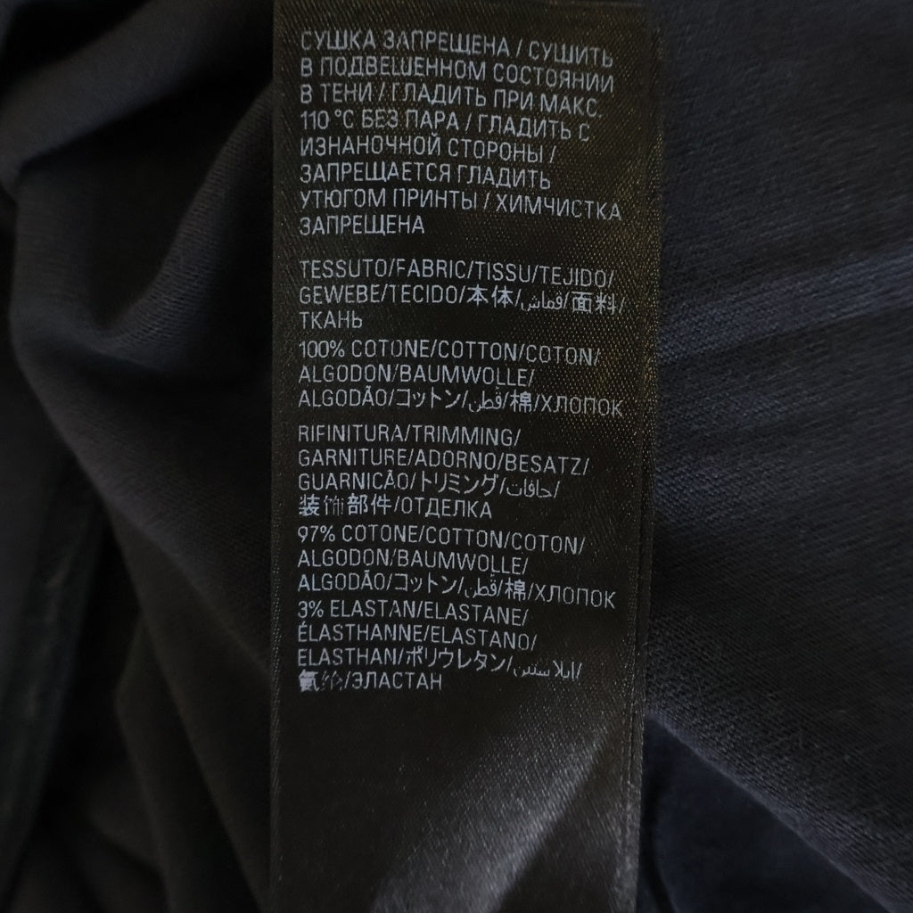 BALENCIAGA(バレンシアガ) 23AW Off Shore Oversized T-shirt ヴィンテージ加工 オーバーサイズド 半袖Tシャツ カットソー 739028 TPVM8 チャコールグレー