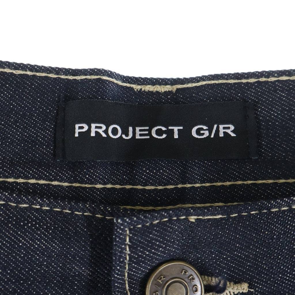 PROJECT G/R(プロジェクトジーアール) RETRO BAGGY DENIM PANTS レトロ バギー デニムパンツ インディゴ
