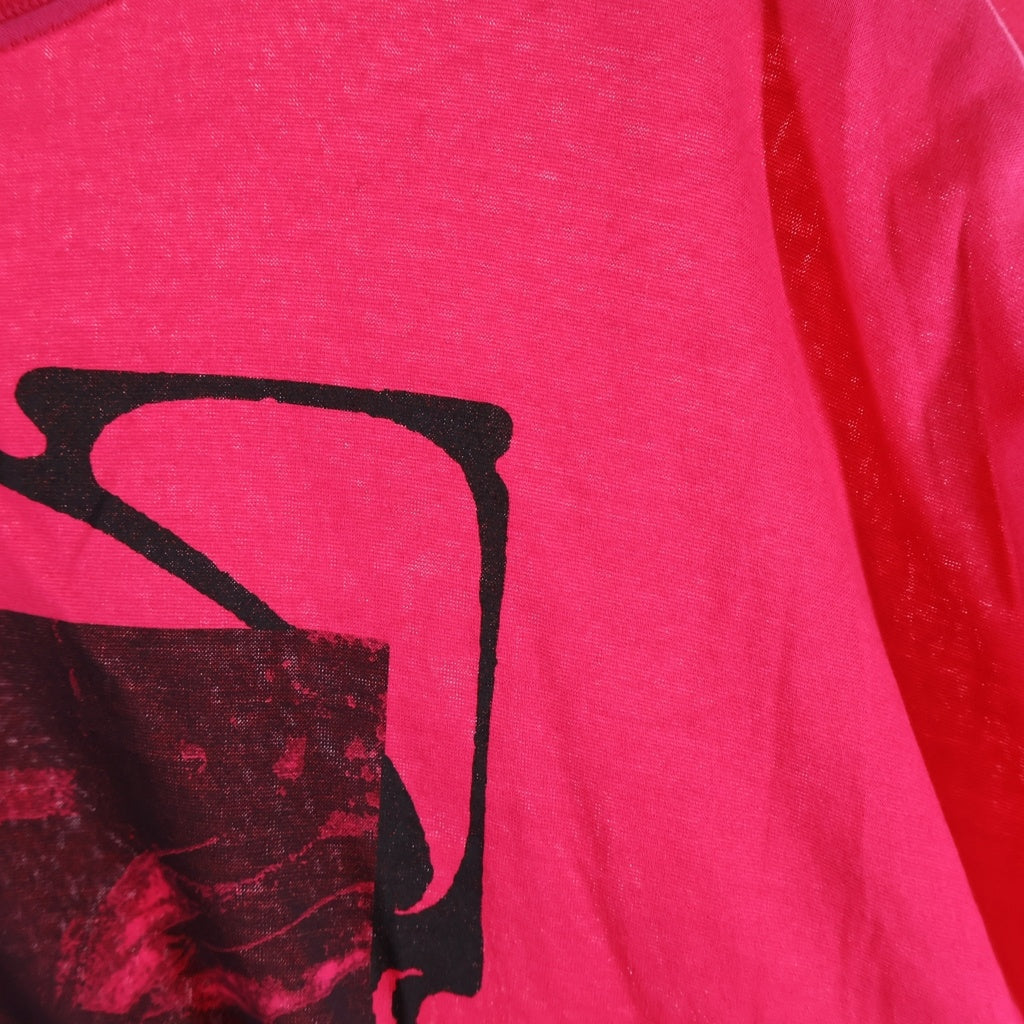 RAF SIMONS(ラフシモンズ) OPEN SIDE T-SHIRT オープンサイド 半袖Tシャツ カットソー 19010-00033 ピンク