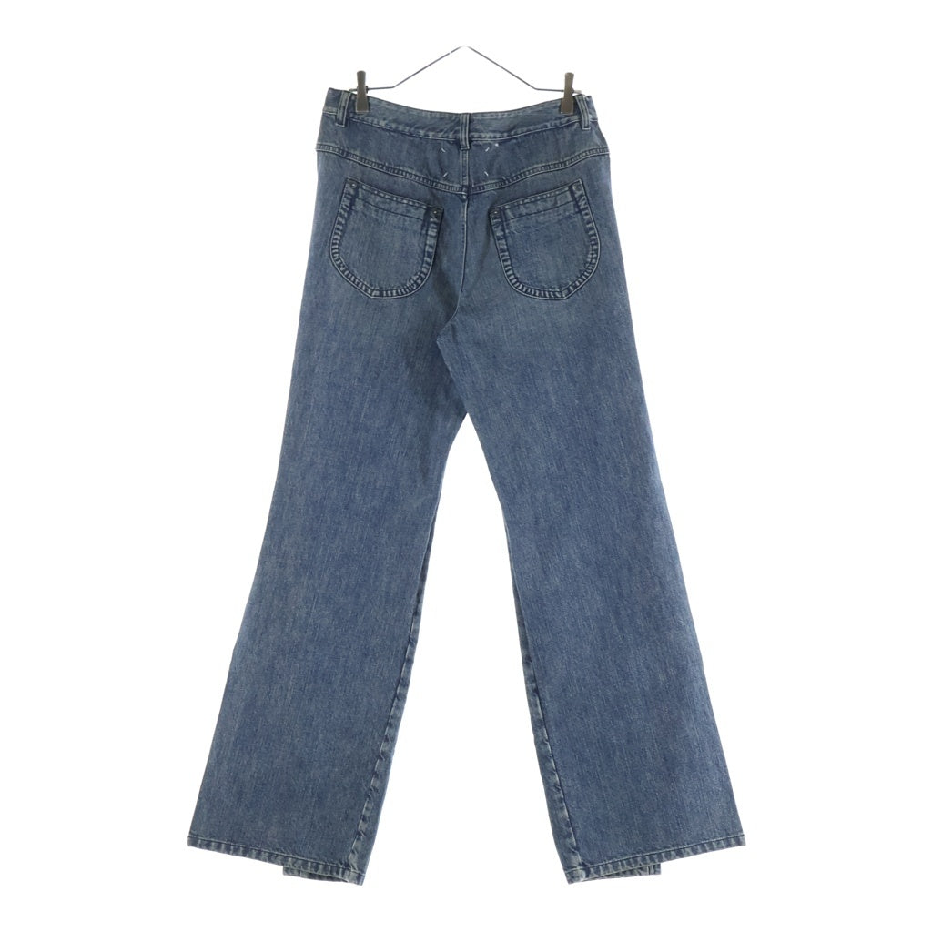 Maison Margiela(メゾンマルジェラ) レイヤード ストレートデニムパンツ インディゴ 29LA001430293