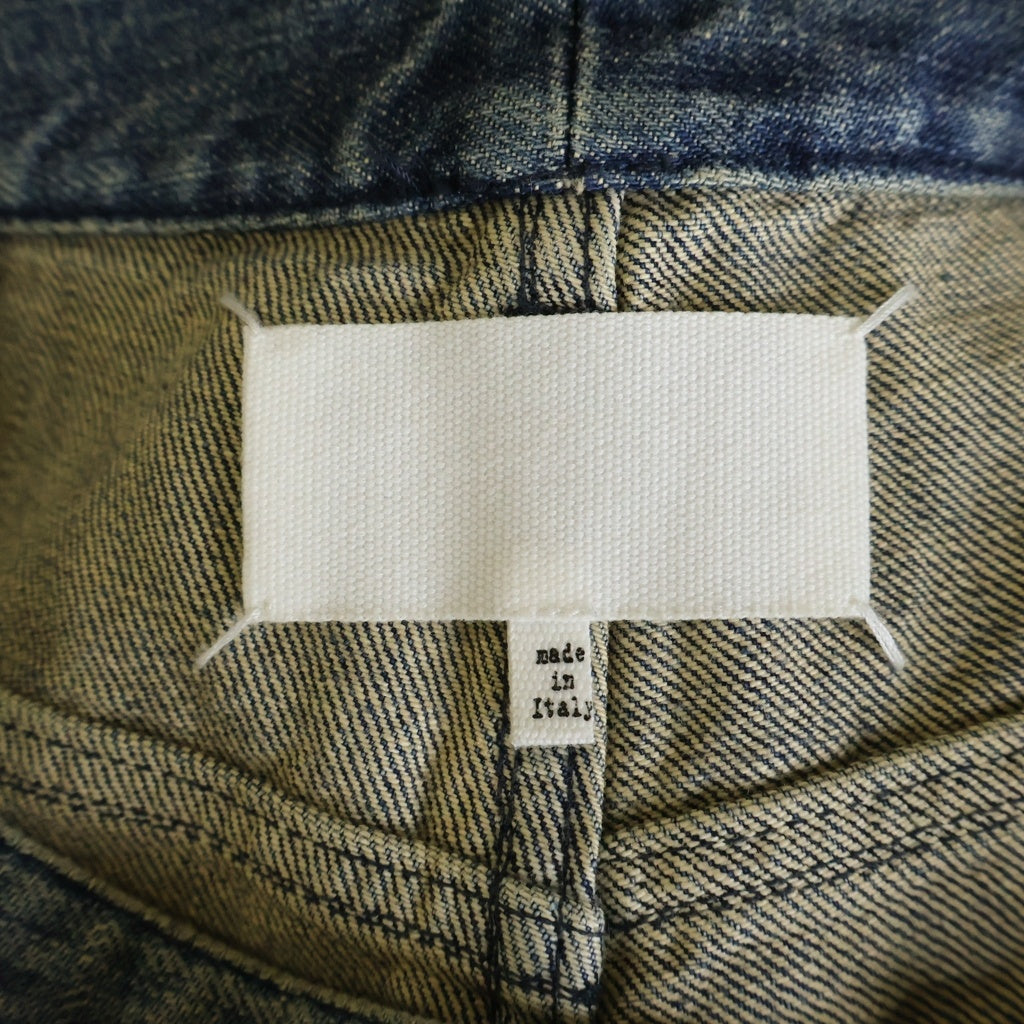 Maison Margiela(メゾンマルジェラ) レイヤード ストレートデニムパンツ インディゴ 29LA001430293