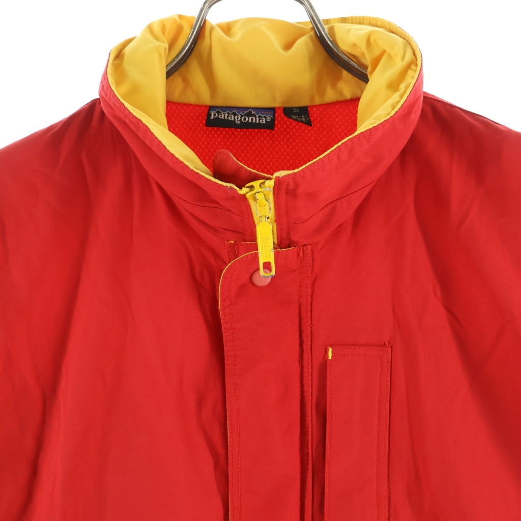 PATAGONIA(パタゴニア) 80S Vintage ヴィンテージ ナイロン ダブルジップ トラックジャケット イエロー/レッド
