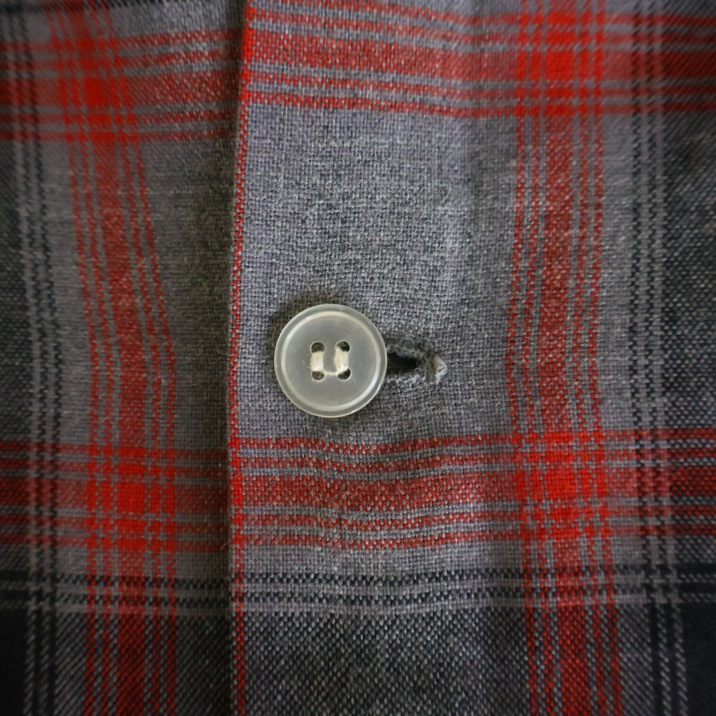 VINTAGE(ヴィンテージ) 60S Vintage GOLDEN KEY ヴィンテージ チェック柄 長袖シャツ レッド