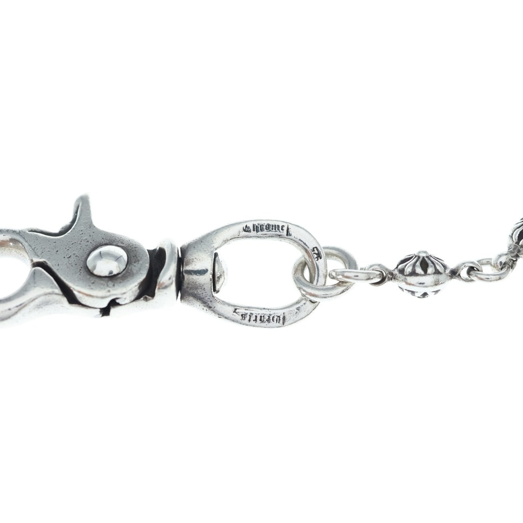 CHROME HEARTS(クロムハーツ) 1BALL SHORT-S/1クリップショート#1クロスボール ウォレットチェーン シルバー BCA061 -