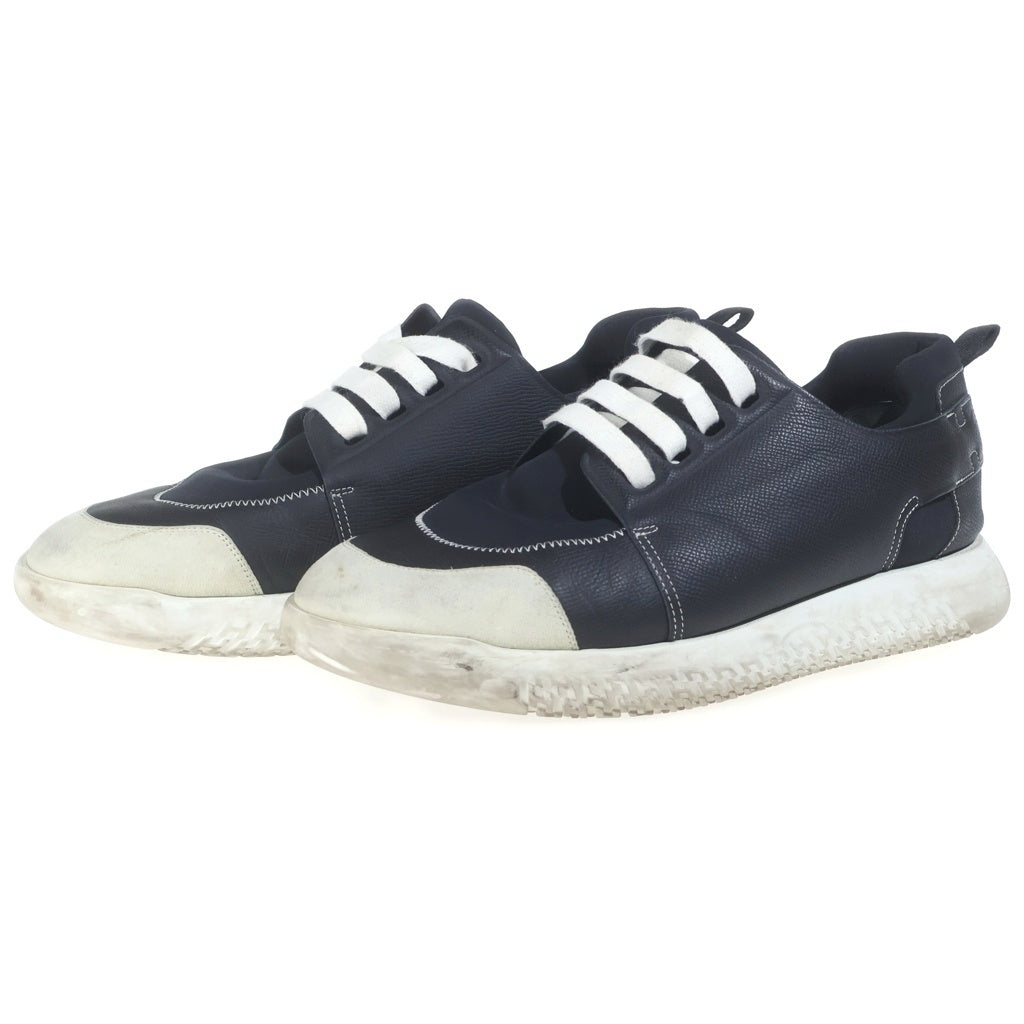 HERMES(エルメス) Vitesse ヴィテス カーフレザーローカットスニーカー ブラック