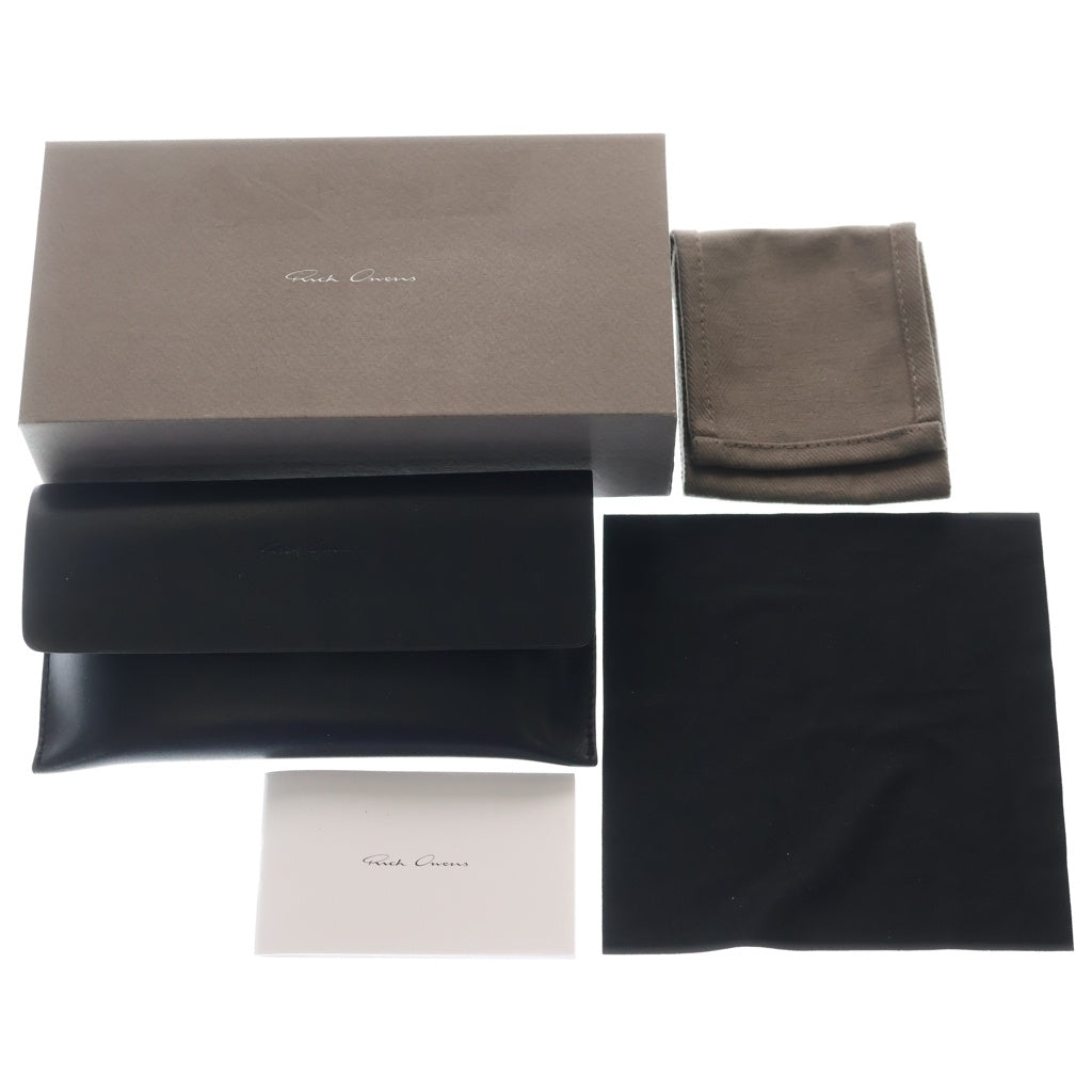Rick Owens(リックオウエンス) 25SS DOCUMENTA SUNGLASSES ドクメンタ スクエアサングラス アイウェア RG0000002GBLKB ブラック