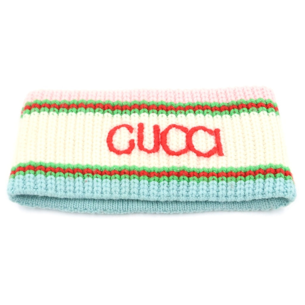 GUCCI(グッチ) ×adidas アディダス ウール ヘッドバンド マルチカラー 716335 3GA75