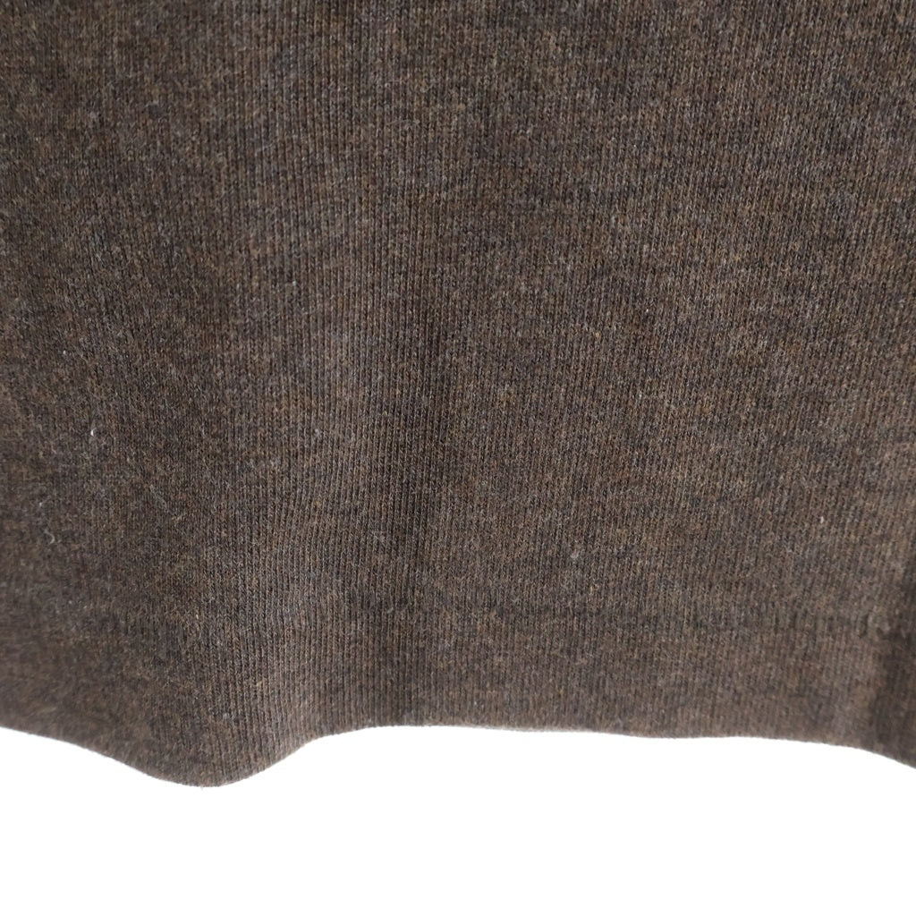 FEAR OF GOD ESSENTIALS(フィアオブゴッド エッセンシャルズ) Rubber Logo Heavy Weight S/S T-Shirts ラバーロゴヘビーウェイトTシャツ クルーネック半袖Tシャツ ブラウン
