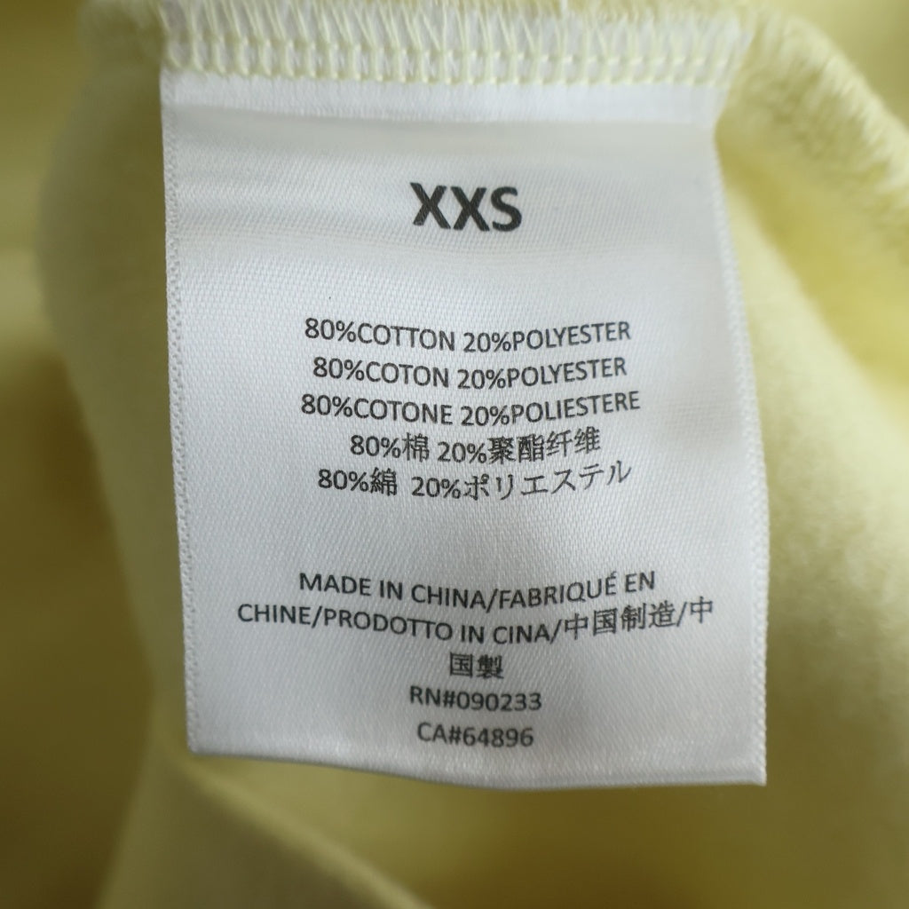FEAR OF GOD ESSENTIALS(フィアオブゴッド エッセンシャルズ) Felt Logo Pullover Hoodie フェルトロゴプルオーバーフーディー スウェットパーカー イエロー