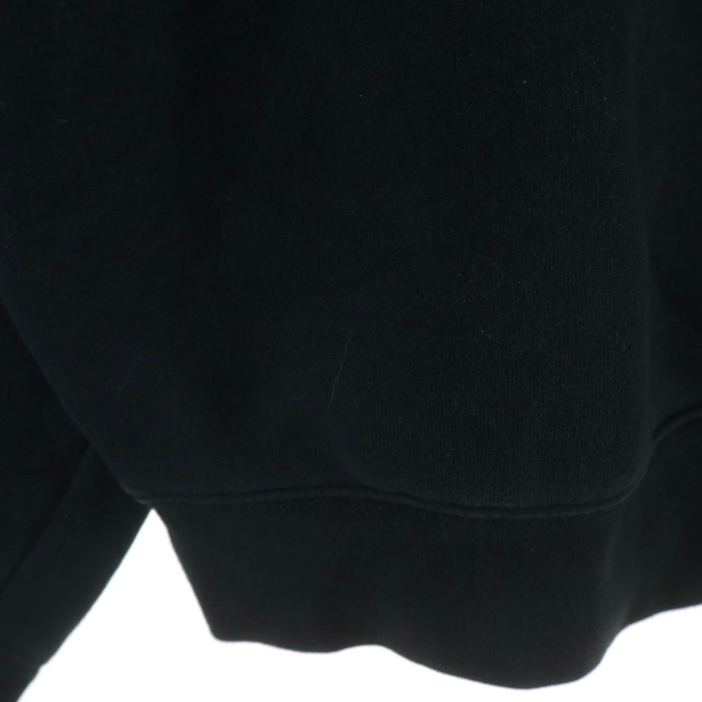 FEAR OF GOD ESSENTIALS(フィアオブゴッド エッセンシャルズ) Felt Logo Sweatshirts フェルトロゴスウェットシャツ クルーネックスウェットトレーナー ウォッシュブラック