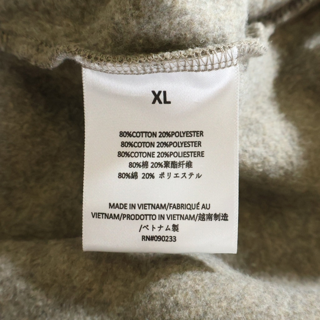 FEAR OF GOD ESSENTIALS(フィアオブゴッド エッセンシャルズ) Rubber Logo Pullover Hoodie ラバーロゴプルオーバーフーディー スウェットパーカー ブラウン