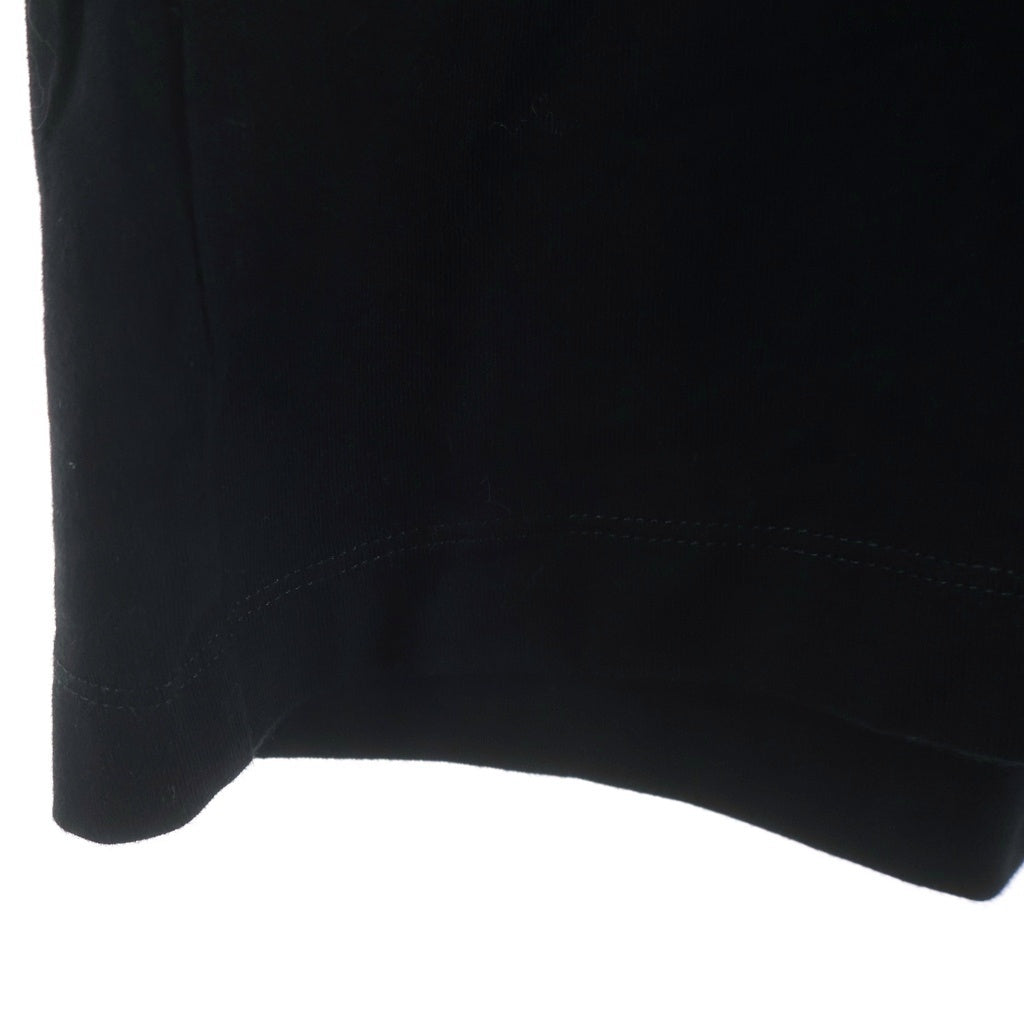 FEAR OF GOD ESSENTIALS(フィアオブゴッド エッセンシャルズ) Rubber Logo S/S Game Shirts ラバーロゴゲームシャツ Vネック半袖Tシャツ ブラック