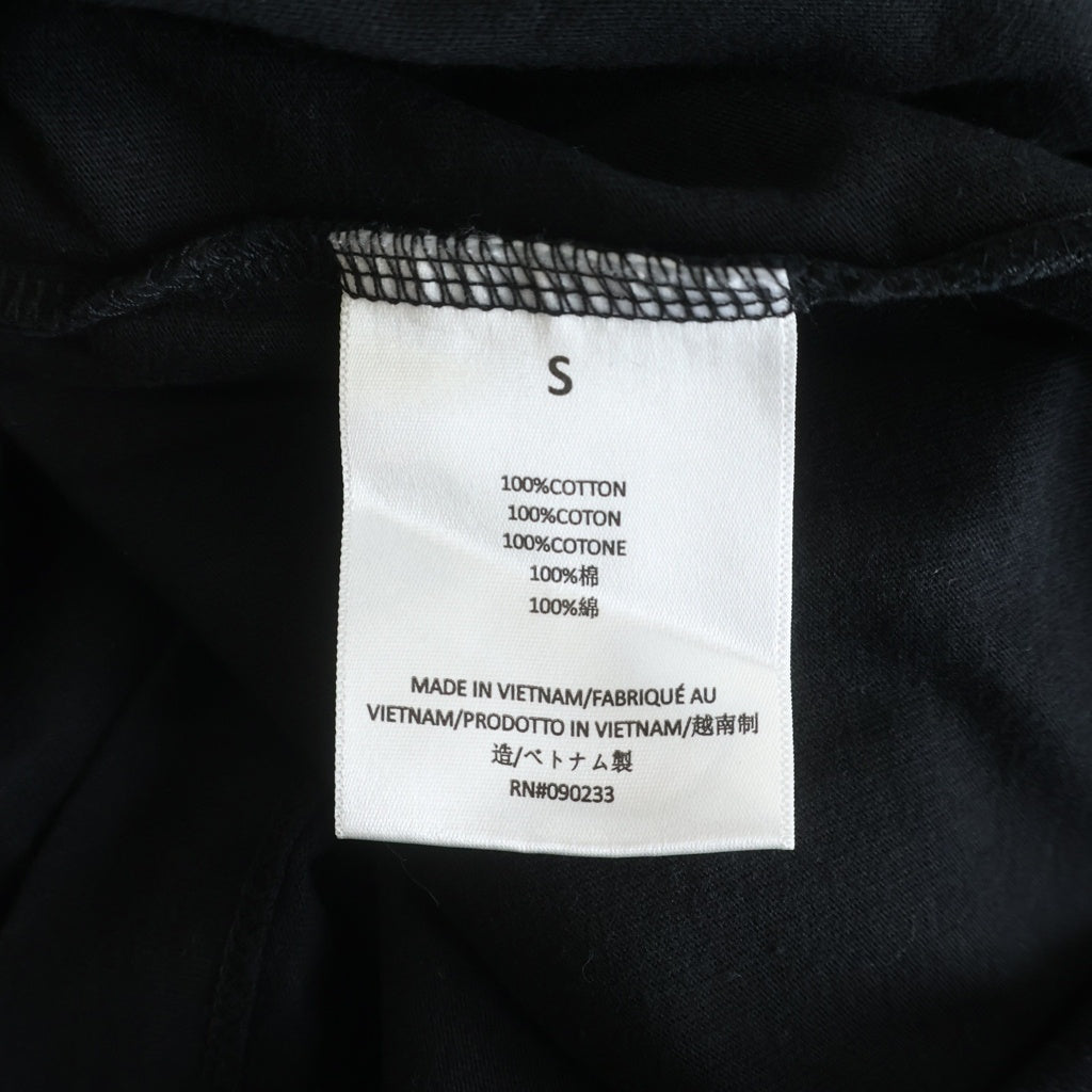 FEAR OF GOD ESSENTIALS(フィアオブゴッド エッセンシャルズ) Rubber Logo Mockneck S/S T-Shirts ラバーロゴモックネックTシャツ 半袖Tシャツ ブラック