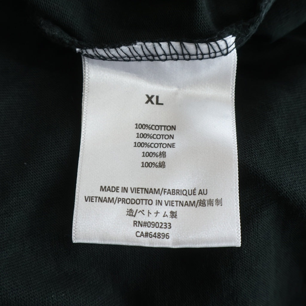 FEAR OF GOD ESSENTIALS(フィアオブゴッド エッセンシャルズ) Felt Logo Mockneck S/S T-Shirts フェルトロゴモックネックTシャツ 半袖Tシャツ ダークグレー