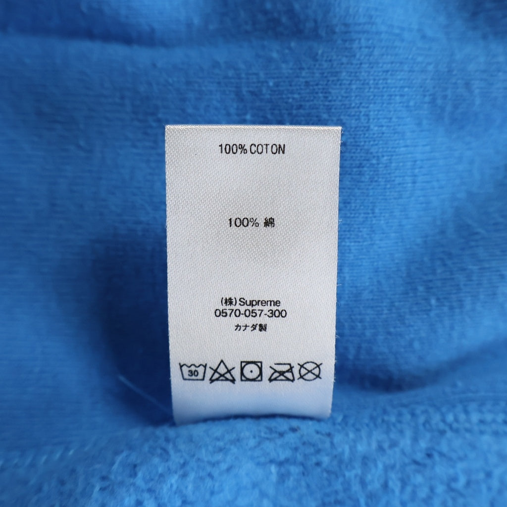 SUPREME(シュプリーム) 18AW Box Logo Crewneck Sweatshirts ボックスロゴクルーネックスウェットシャツ ロゴ刺繍スウェットトレーナー ブルー